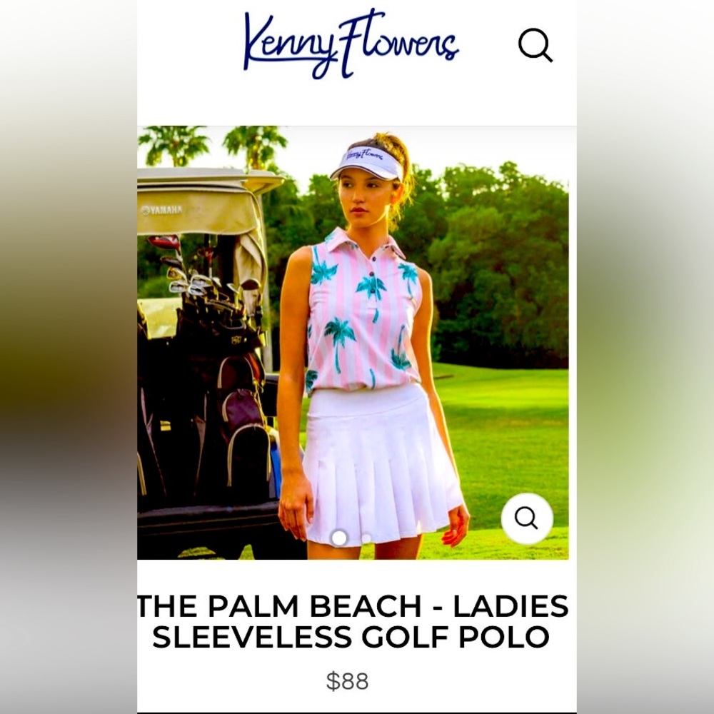Kenny Flowers Golf Shirt